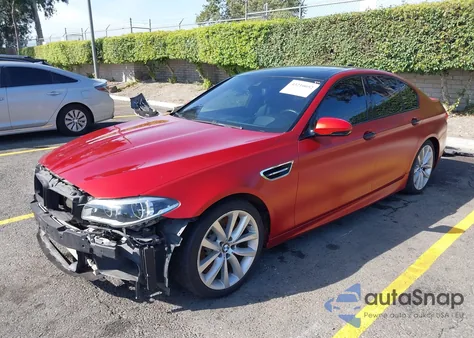 2014 BMW M5 from USA, damaged, VIN WBSFV9C52ED592999